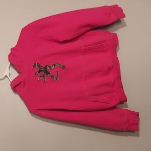 Browning Buckmark Hot Fuchsia Pink Youth XL